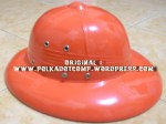 topi onthel/ topi demang/ polkah warna orange